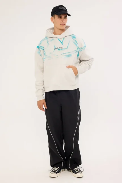 Neovision Distortion Urban Hoodie Ice Grey